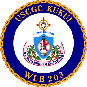 Coat of arms (crest) of USCGC Kukui (WLB-203)