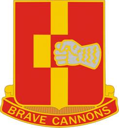 Arms of 92nd Field Artillery Regiment, US Army