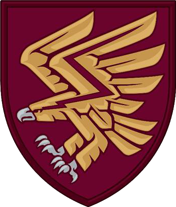 Coat of arms (crest) of the 95th Air Assault Brigade, Ukrainian Army