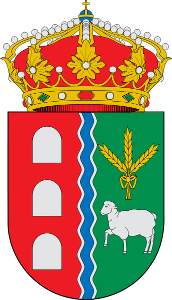 Escudo de Cobos de Cerrato/Arms (crest) of Cobos de Cerrato