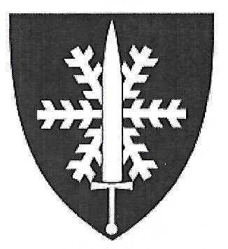 Coat of arms (crest) of the Defence Forces Winter School, Norway