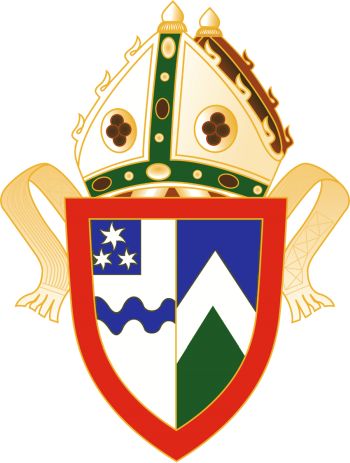 Arms (crest) of the Diocese of Waikato and Taranaki