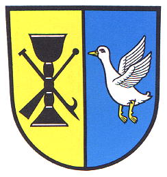 Wappen von Karlsdorf-Neuthard/Arms (crest) of Karlsdorf-Neuthard