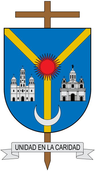 Arms (crest) of Diocese of Málaga-Soatá