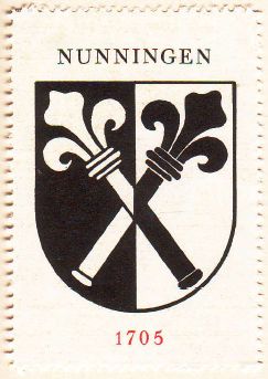 Wappen von/Blason de Nunningen