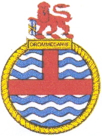Coat of arms (crest) of the SAS Drommedaris, South African Navy