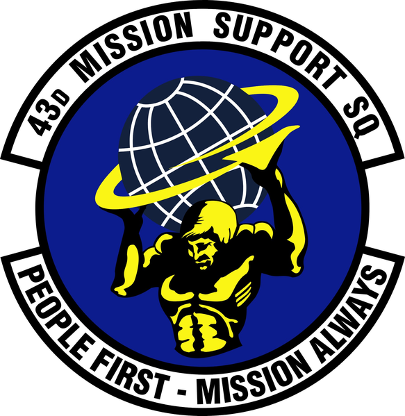 File:43rd Mission Support Squadron, US Air Force.png