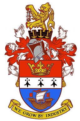 Arms (crest) of Blyth (Borough)