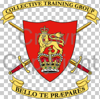 Coat of arms (crest) of the Collective Training Group, British Army