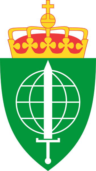 Coat of arms (crest) of the Defence Military Geographical Service, Norway