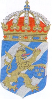 Coat of arms (crest) of the HMS Göteborg, Swedish Navy