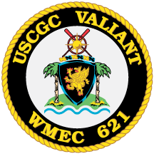Coat of arms (crest) of the USCGC Valiant (WMEC-621)