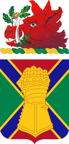 Coat of arms (crest) of the 108th Armor Regiment, Georgia Army National Guard