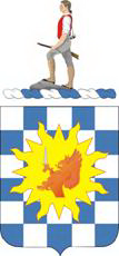 Coat of arms (crest) of 377th Military Intelligence Battalion, US Army