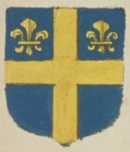 Arms (crest) of Abbey of Saint-Cyprien in Poitiers