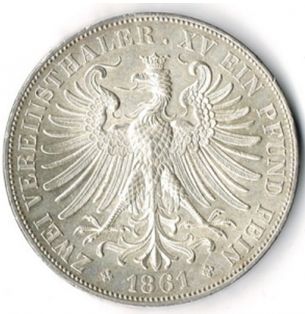 Münze von Frankfurt am Main