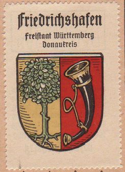 Wappen von Friedrichshafen/Coat of arms (crest) of Friedrichshafen