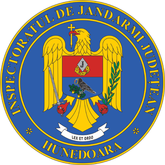 Coat of arms (crest) of Hunedoara County Gendarmerie Inspectorate