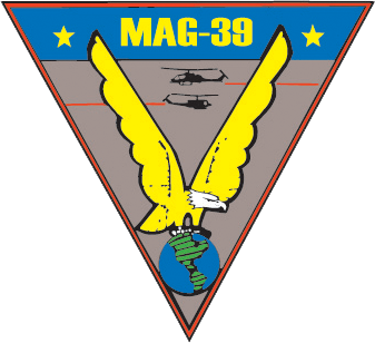 Coat of arms (crest) of Marine Aircraft Group 39, USMC