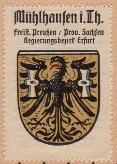 Wappen von Mühlhausen/Thüringen
