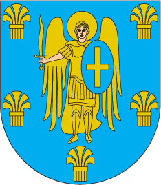 Coat of arms (crest) of Myronivskyi Raion