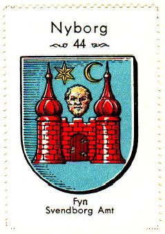 Coat of arms (crest) of Nyborg