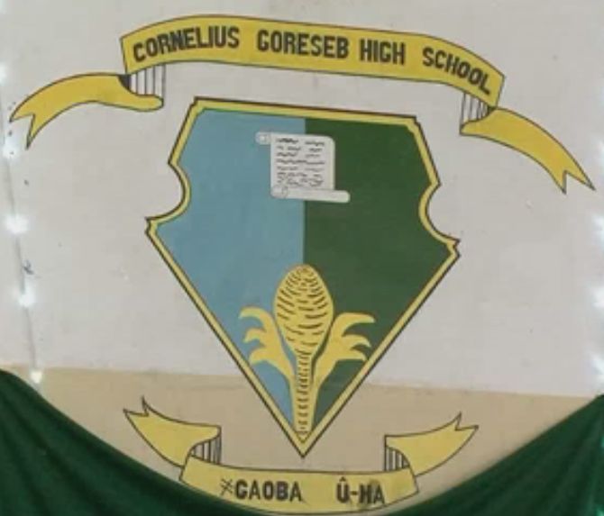 Coat of arms (crest) of Cornelius Goreseb High School