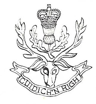 Coat of arms (crest) of the The Queen's Own Highlanders (Seaforth and Camerons), British Army