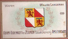 Wapen van Willige Langerak/Coat of arms (crest) of Willige Langerak