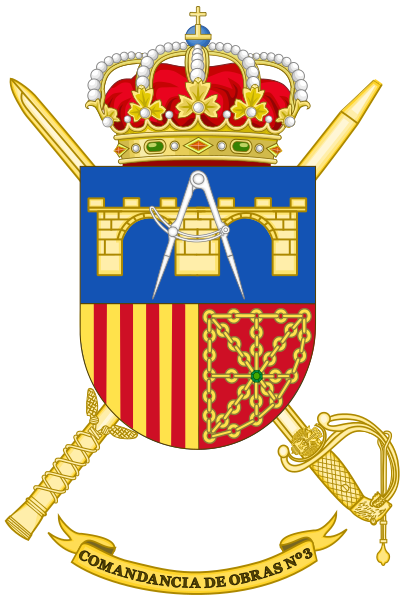 File:3rd Construction Command, Spanish Army.png
