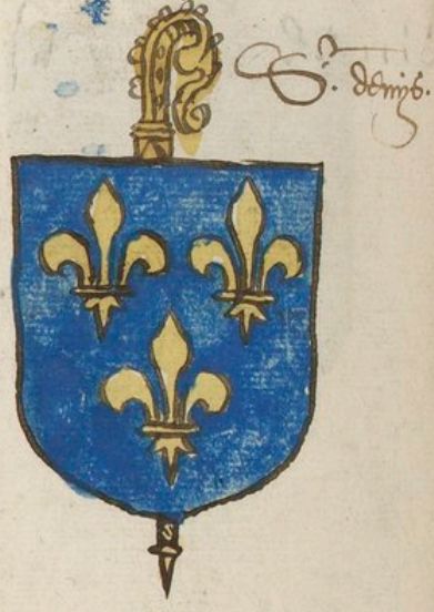 Arms (crest) of Abbey of Saint-Denis-en-Broqueroie