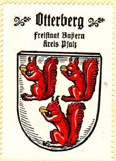 Wappen von Otterberg/Coat of arms (crest) of Otterberg