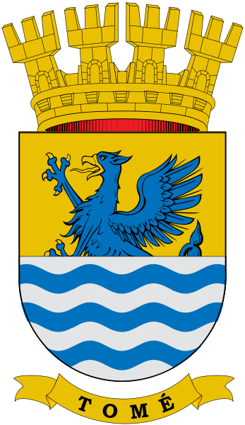 Escudo de Tomé/Arms (crest) of Tomé