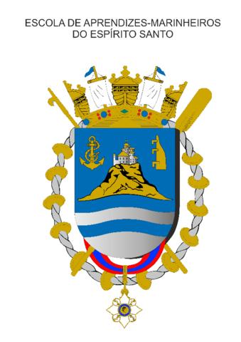 Coat of arms (crest) of the Espírito Santo Naval Apprentice School, Brazilian Navy