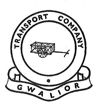 Coat of arms (crest) of the Gwalior Transport Company, Gwalior