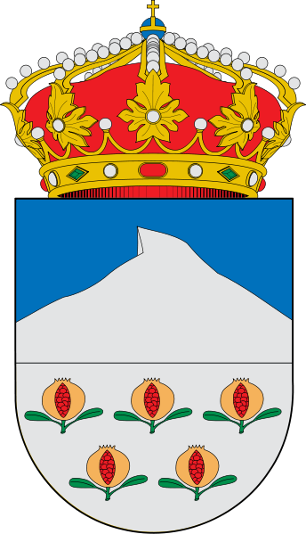 Escudo de Monachil/Arms (crest) of Monachil