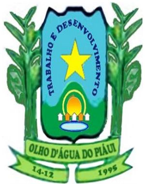 Brasão de Olho d'Água do Piauí/Arms (crest) of Olho d'Água do Piauí