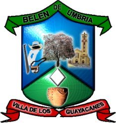 Escudo de Belén de Umbría/Arms (crest) of Belén de Umbría