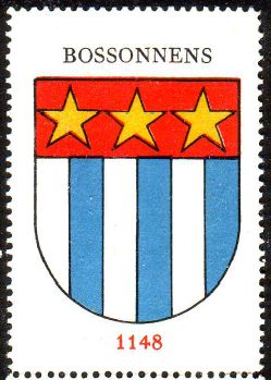 Wappen von/Blason de Bossonnens