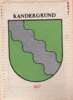 Wappen von/Blason de Kandergrund