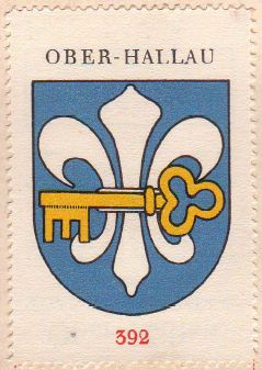 Wappen von/Blason de Oberhallau
