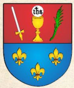 Arms (crest) of Parish of Saint Barbara, Sumaré