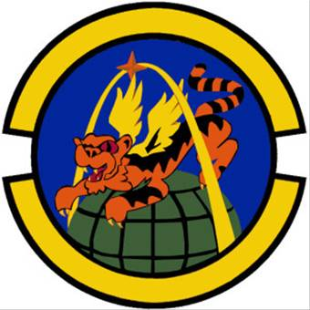 Coat of arms (crest) of the 1st Space Control Squadron, US Air Force