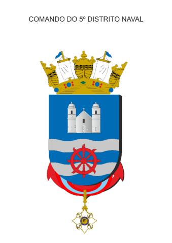 Coat of arms (crest) of the 5th Naval District, Brazilian Navy
