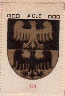 Wappen von/Blason de Aigle