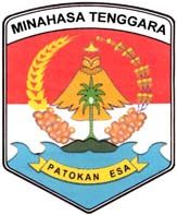 Arms of Minahasa Tenggara Regency