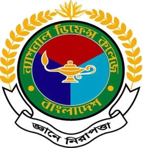 Coat of arms (crest) of the National Defence College, Bangladesh