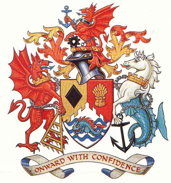 Arms (crest) of Bridgend