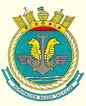 Coat of arms (crest) of the Tactical Divers Group, Argentine Navy