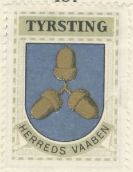 Arms of Tyrsting Herred